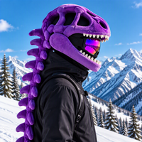 Purple Bonk Head side view showing the skull and spine